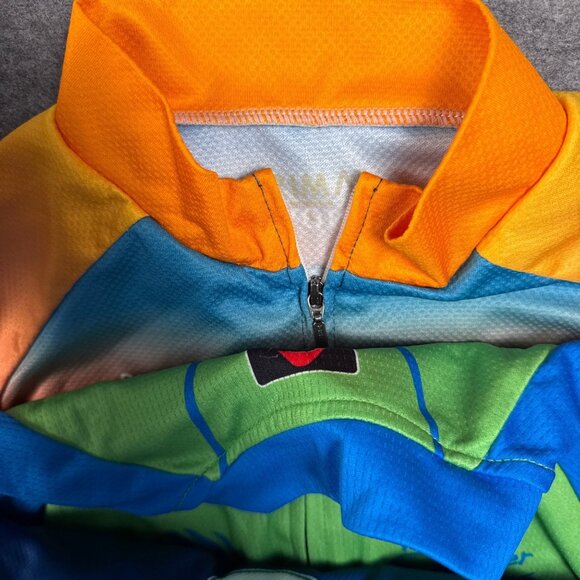 Cycling Jersey Mens Medium Lot Of 4 Primal Backroads Short Sleeve Full Zip - Picture 10 of 11